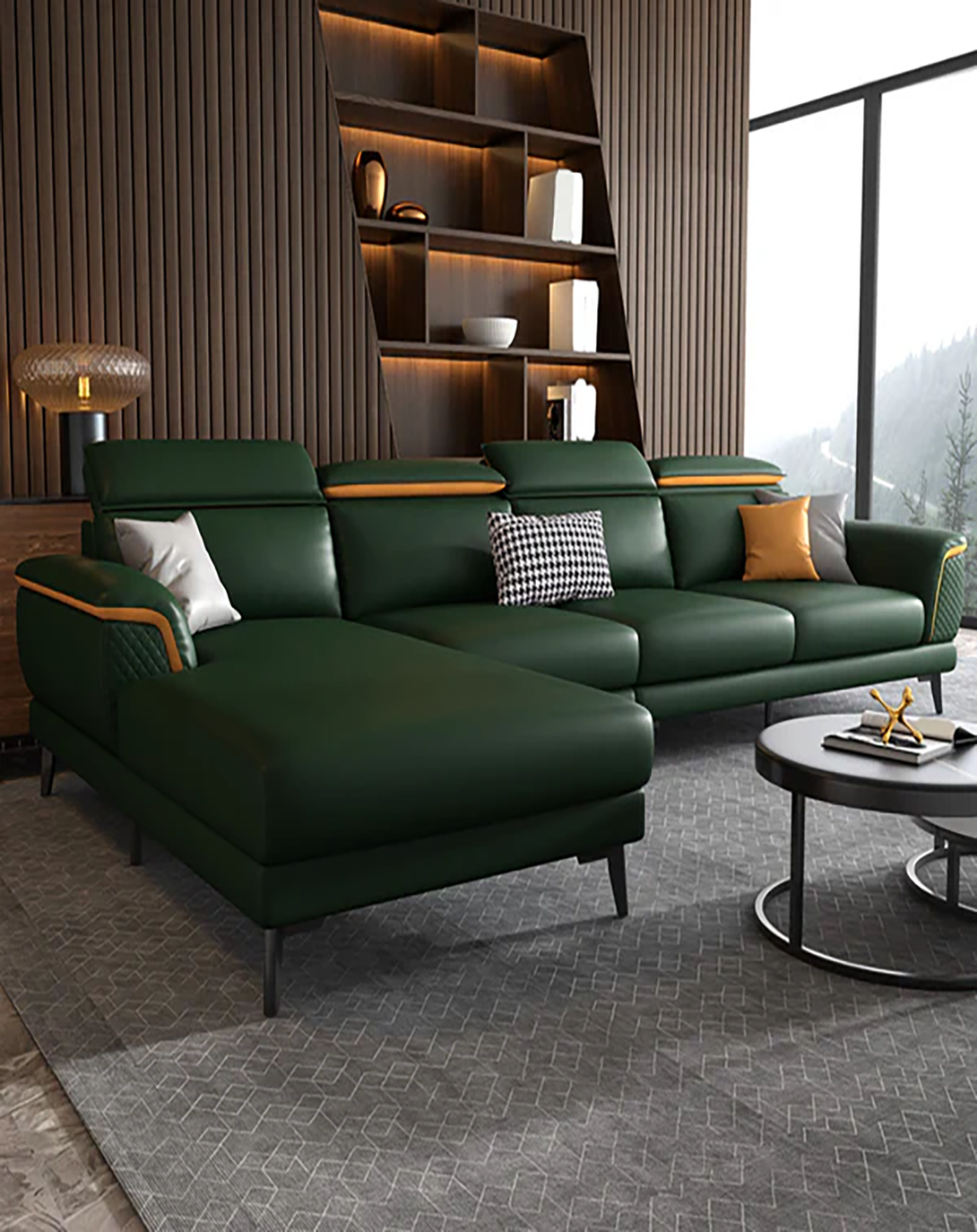Modern Luxe Living Room Luxury Sofa