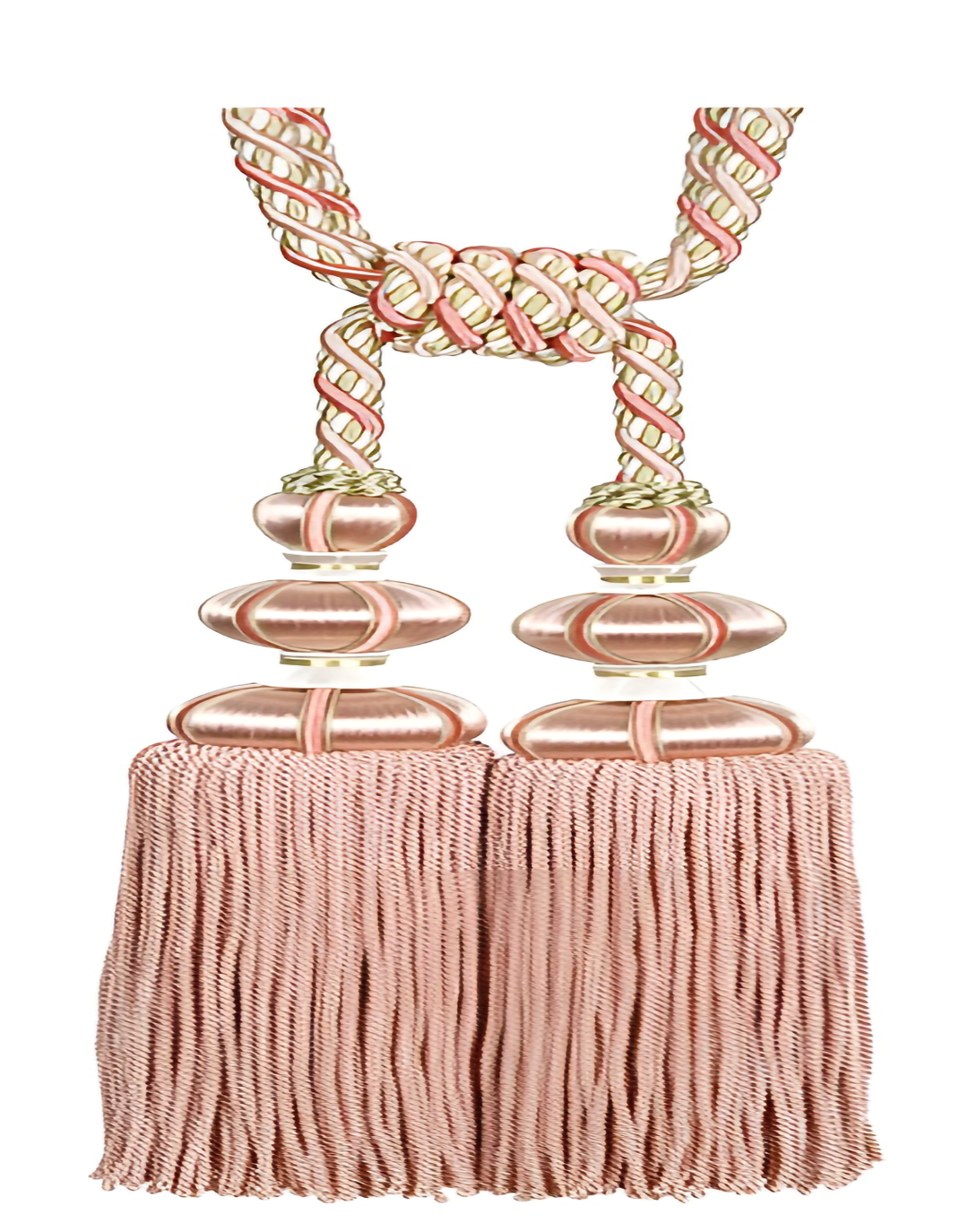 Modern Olive Drab Polyester Tie Back