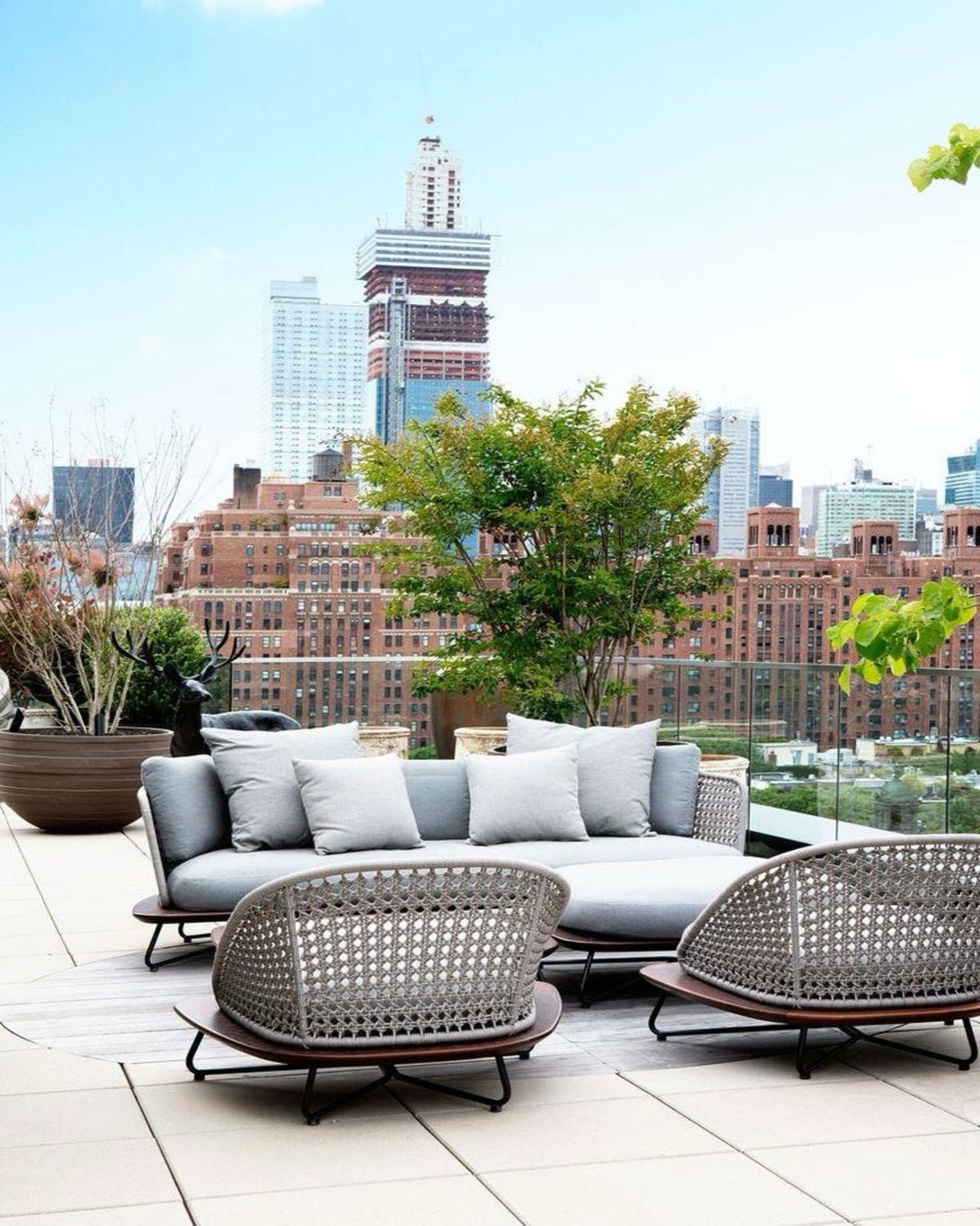 Modern Patio Luxury Outdoor Sofa