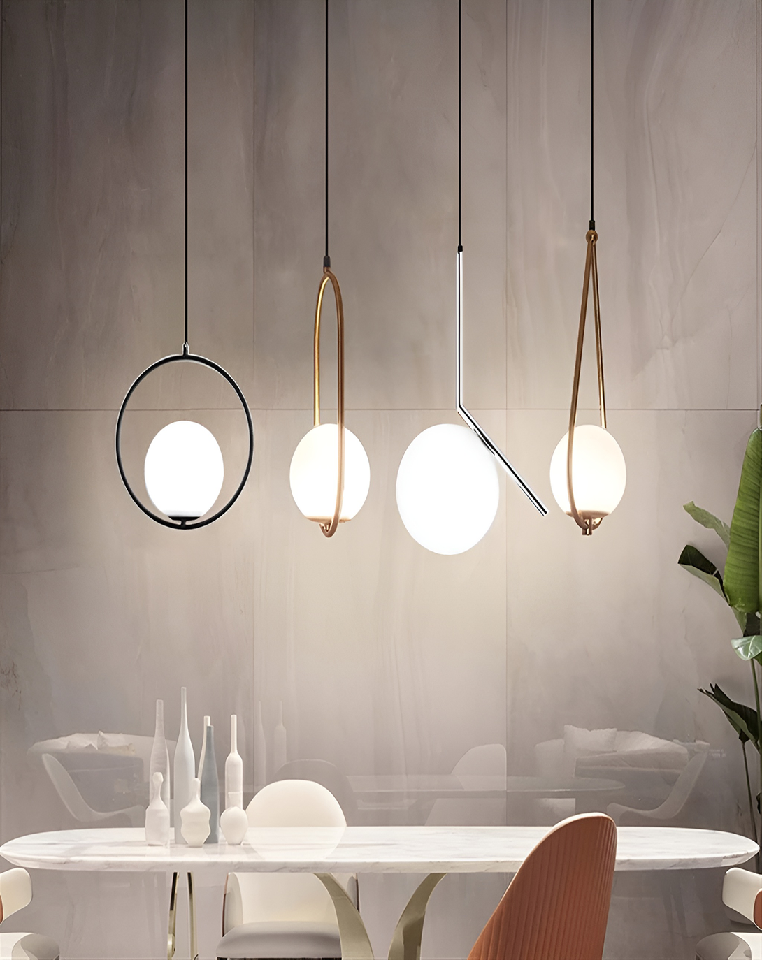 Modern Pergola Luxury Standing Lights