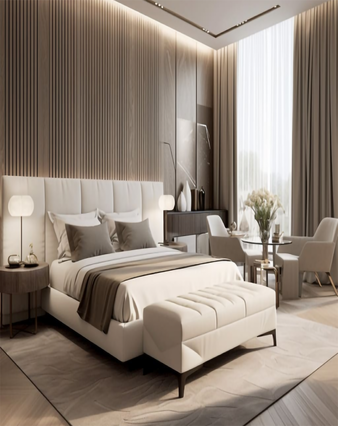 Modern Platform Luxury Bed ANGIE HOMES