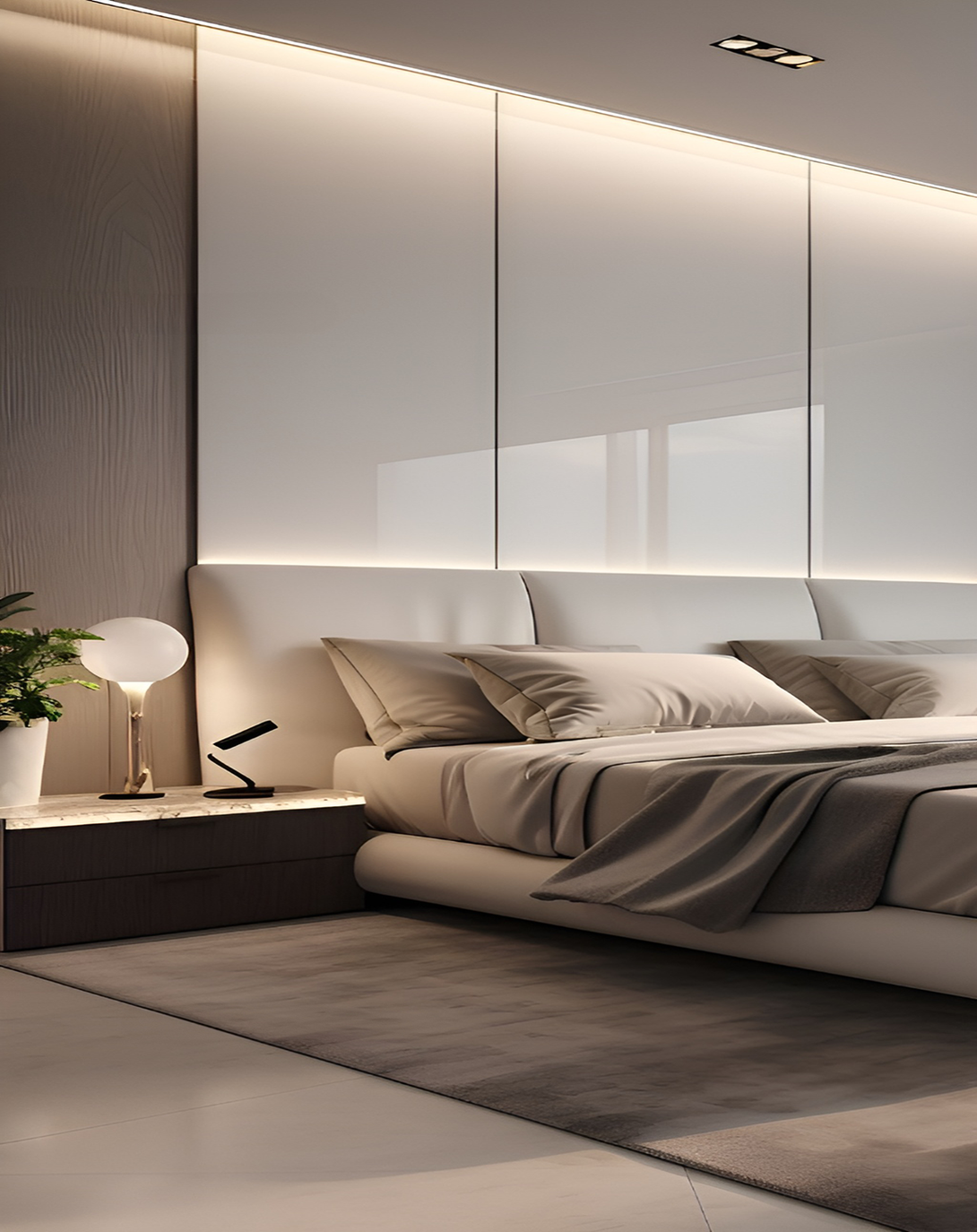 Modern Platform Luxury Bed ANGIE HOMES