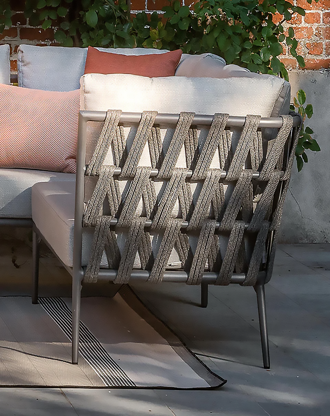 Modern Poolside Luxury Outdoor Sofa ANGIE HOMES