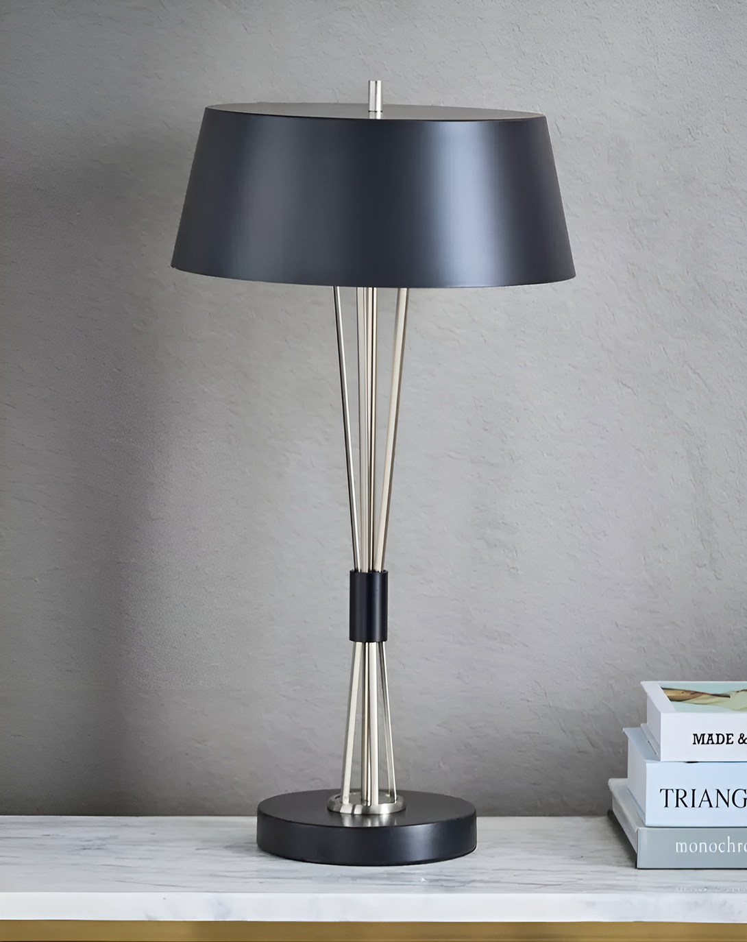 Modern Post Black Luxury Table Lamps