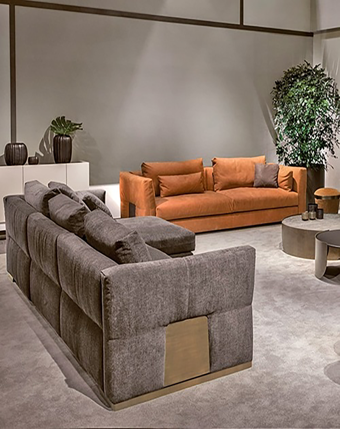 Modern Premium Leather Luxury Sofa ANGIE HOMES