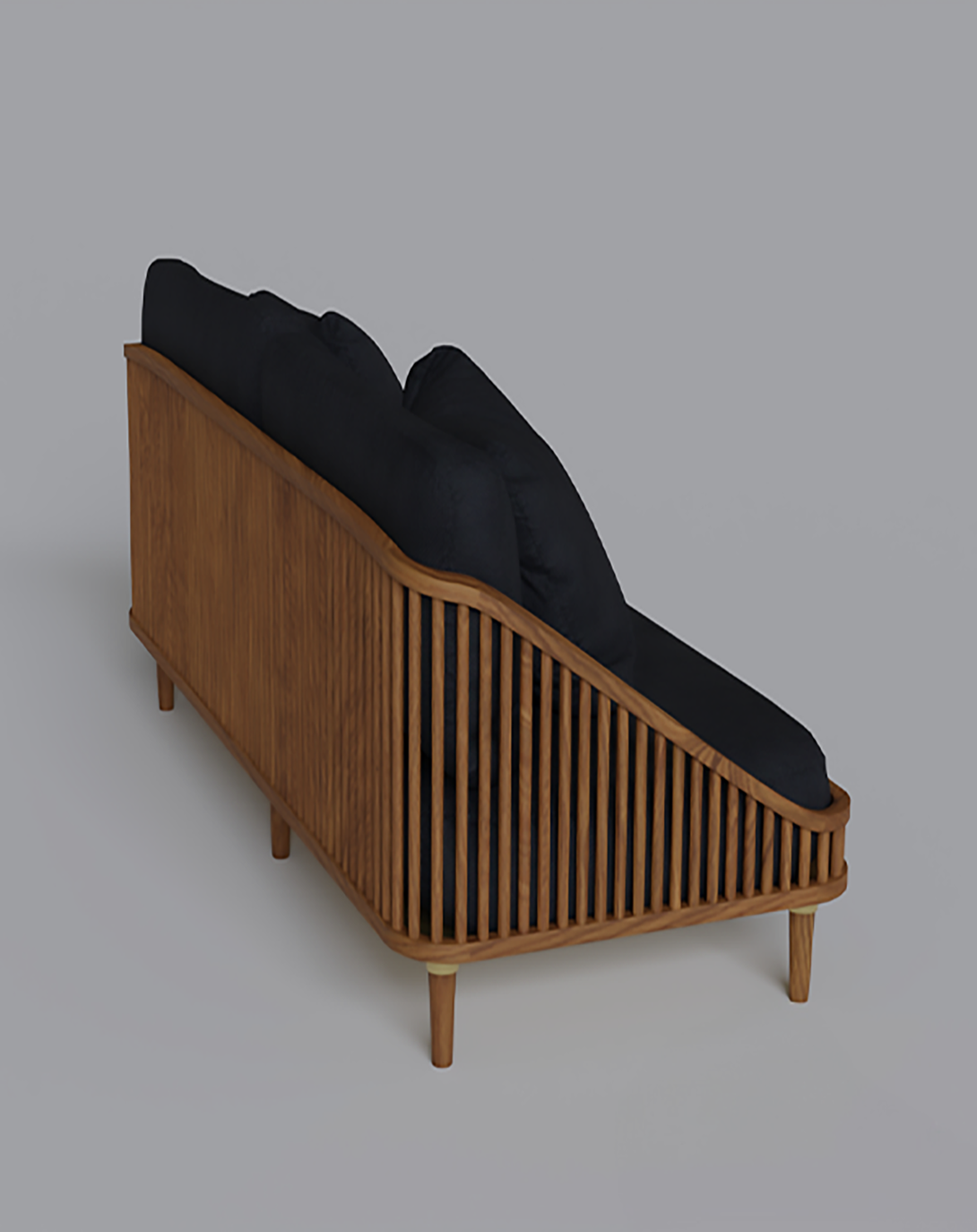 Modern Recliner Luxury Outdoor Sofa ANGIE HOMES