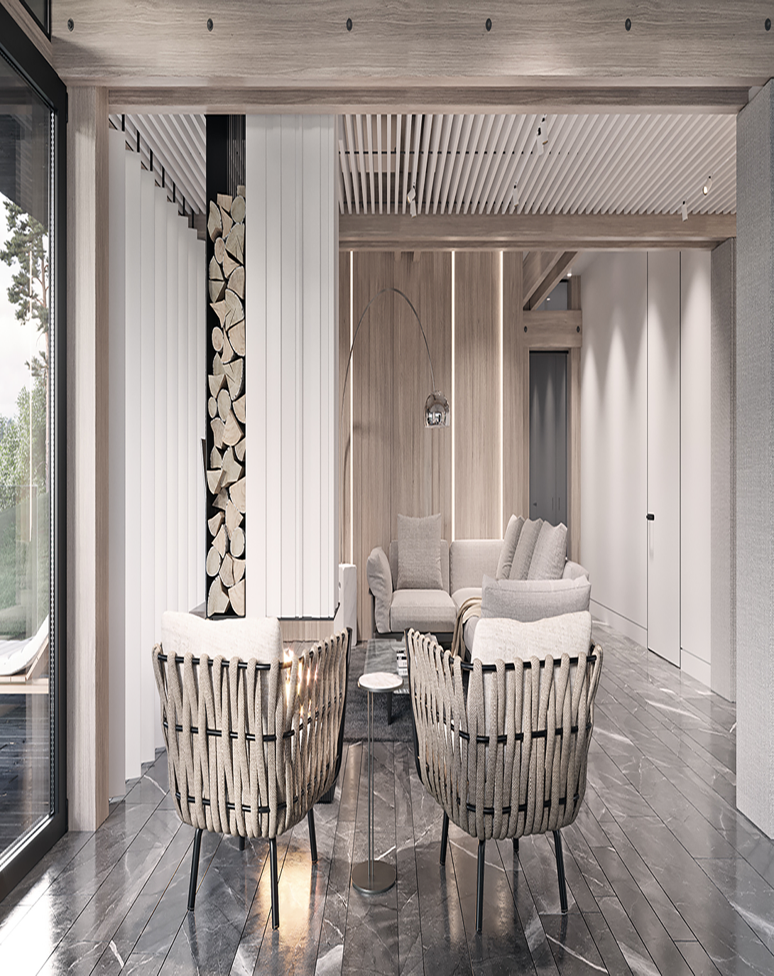 Modern Relaxing Luxury Sofa Chair ANGIE HOMES