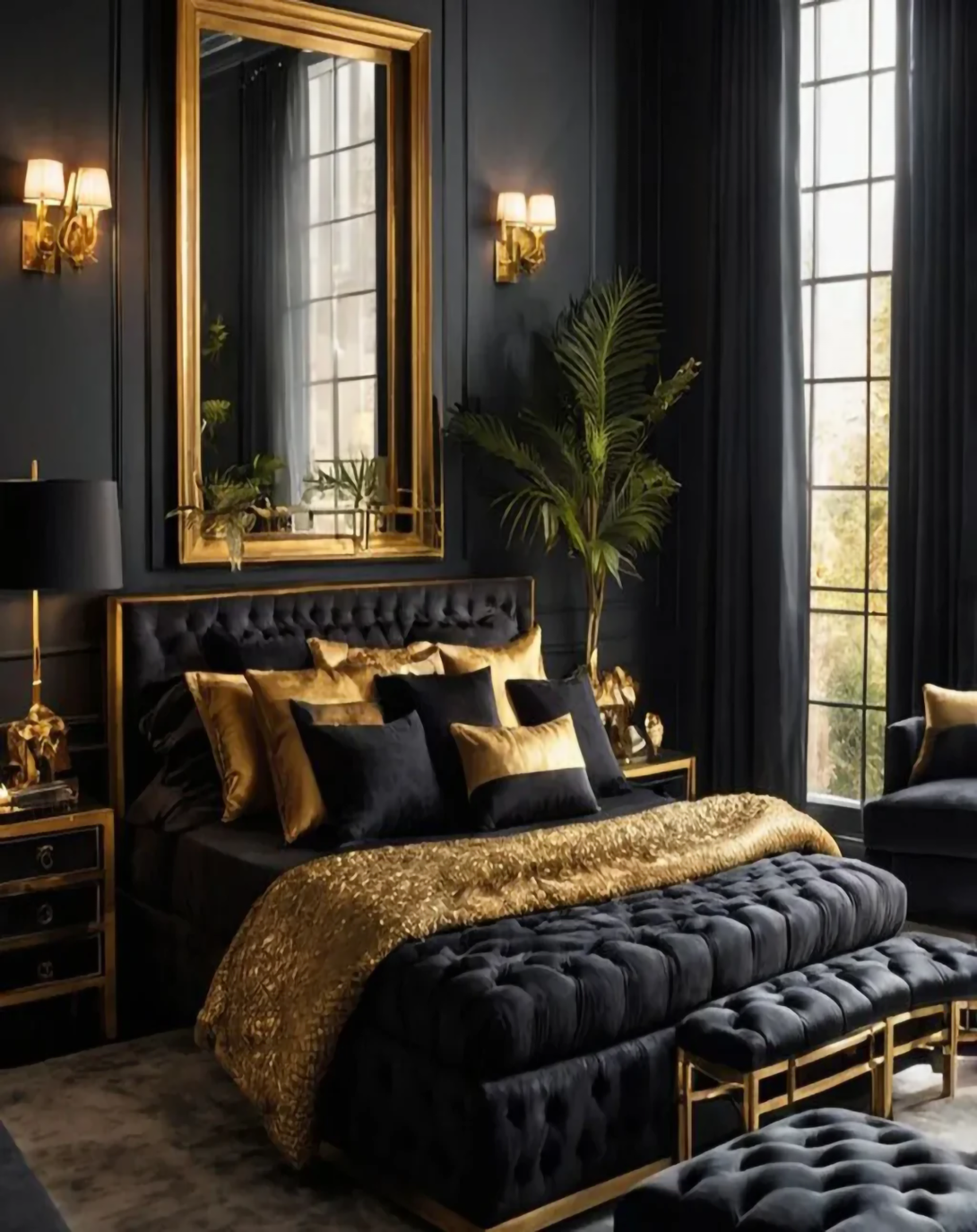 Modern Rustic Wooden Luxury Bed Frame