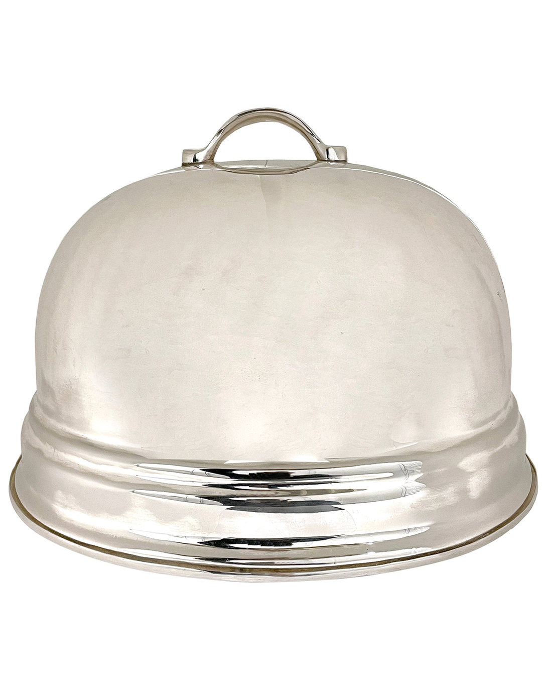 Modern Silver Plated Dish Cover