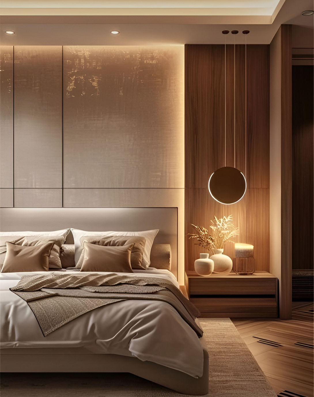 Modern Sophisticated Classic Velvet Bed