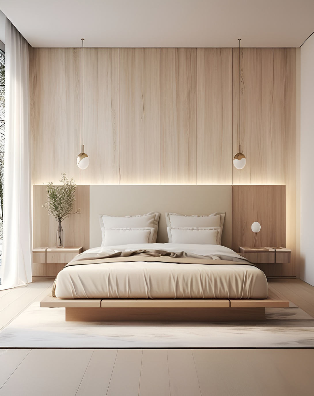 Modern Sophisticated Classic Velvet Bed