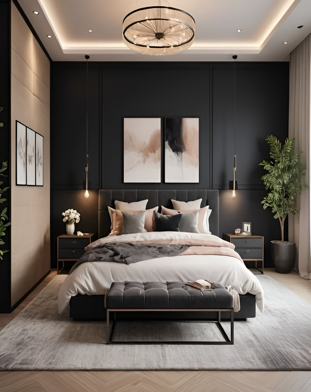 Modern Space-Saving Murphy Luxury Bed