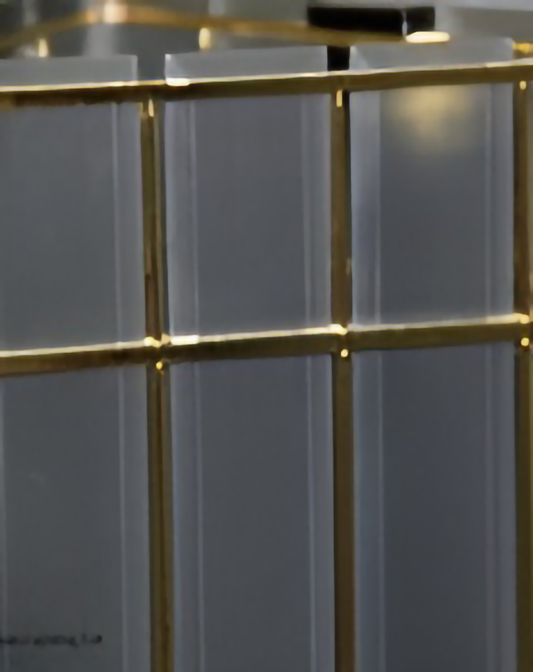 Modern Splash Glass And Fiber Table Lamp ANGIE HOMES