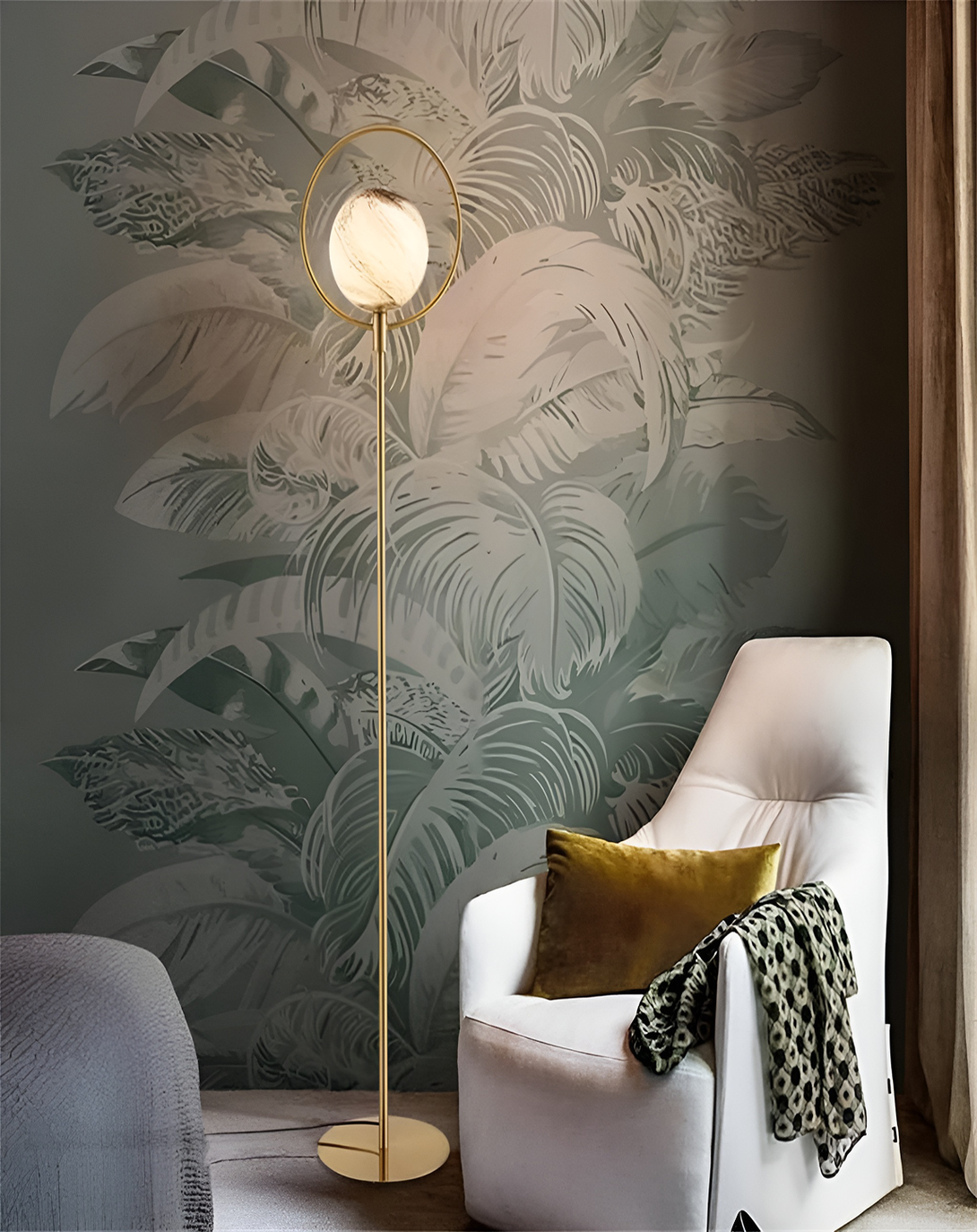 Modern Succulent Luxury Standing Lights