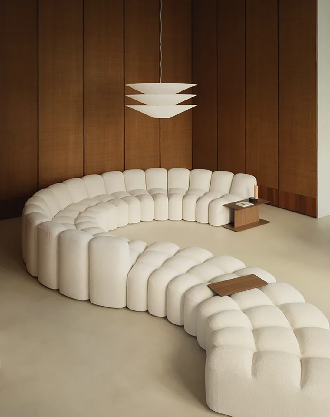 Modern White Luxury L Shaped Luxury Sofa