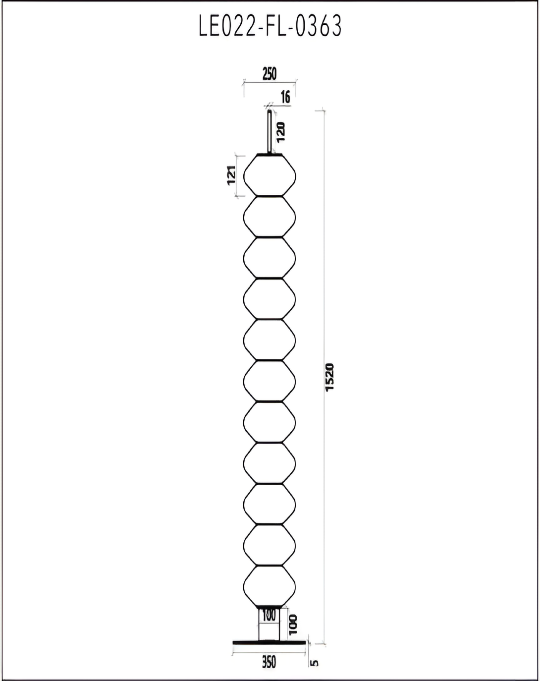 Modern Willow Luxury Standing Lights