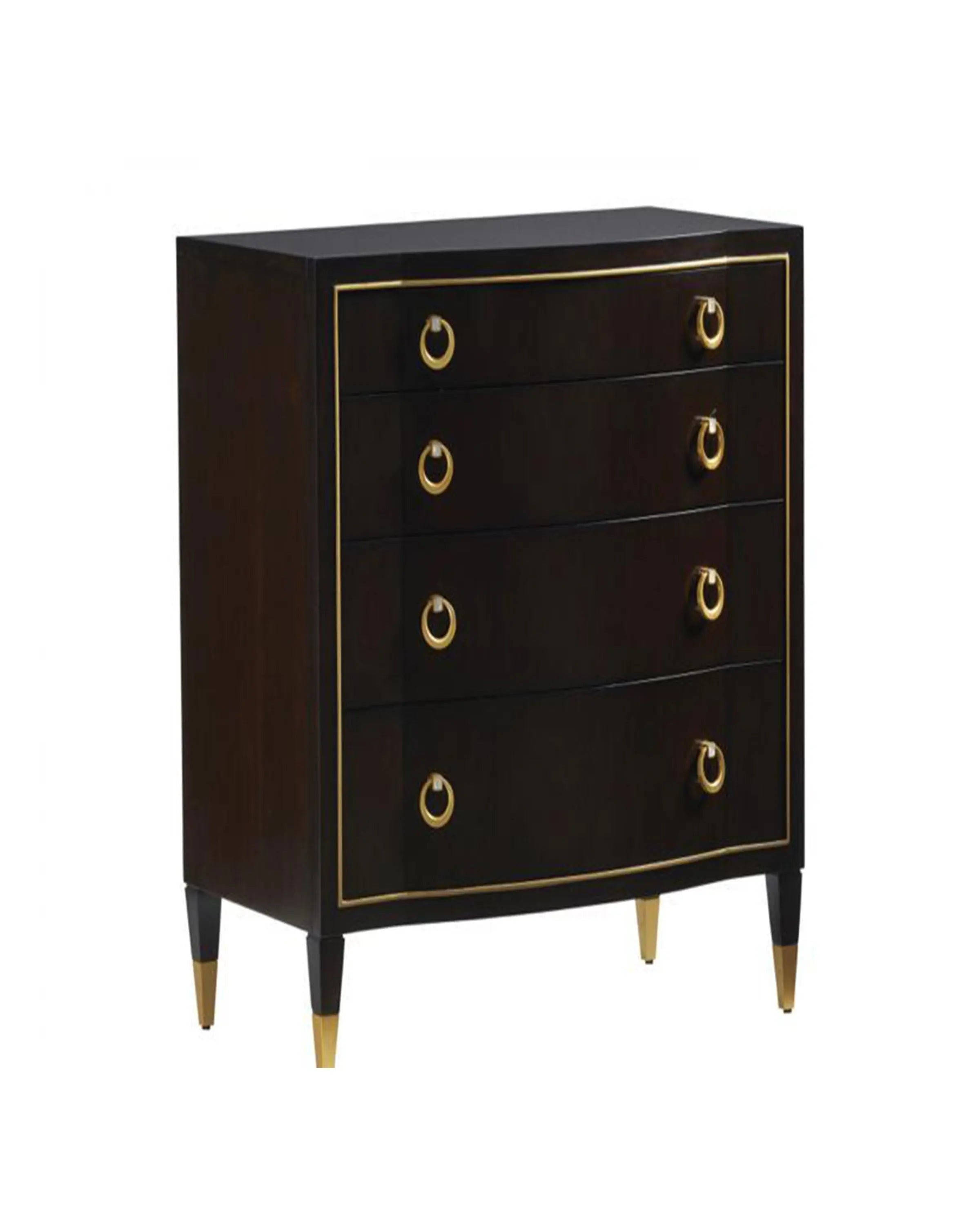 NOBLE DARK BROWN WOODEN SIDE TABLE ANGIE HOMES