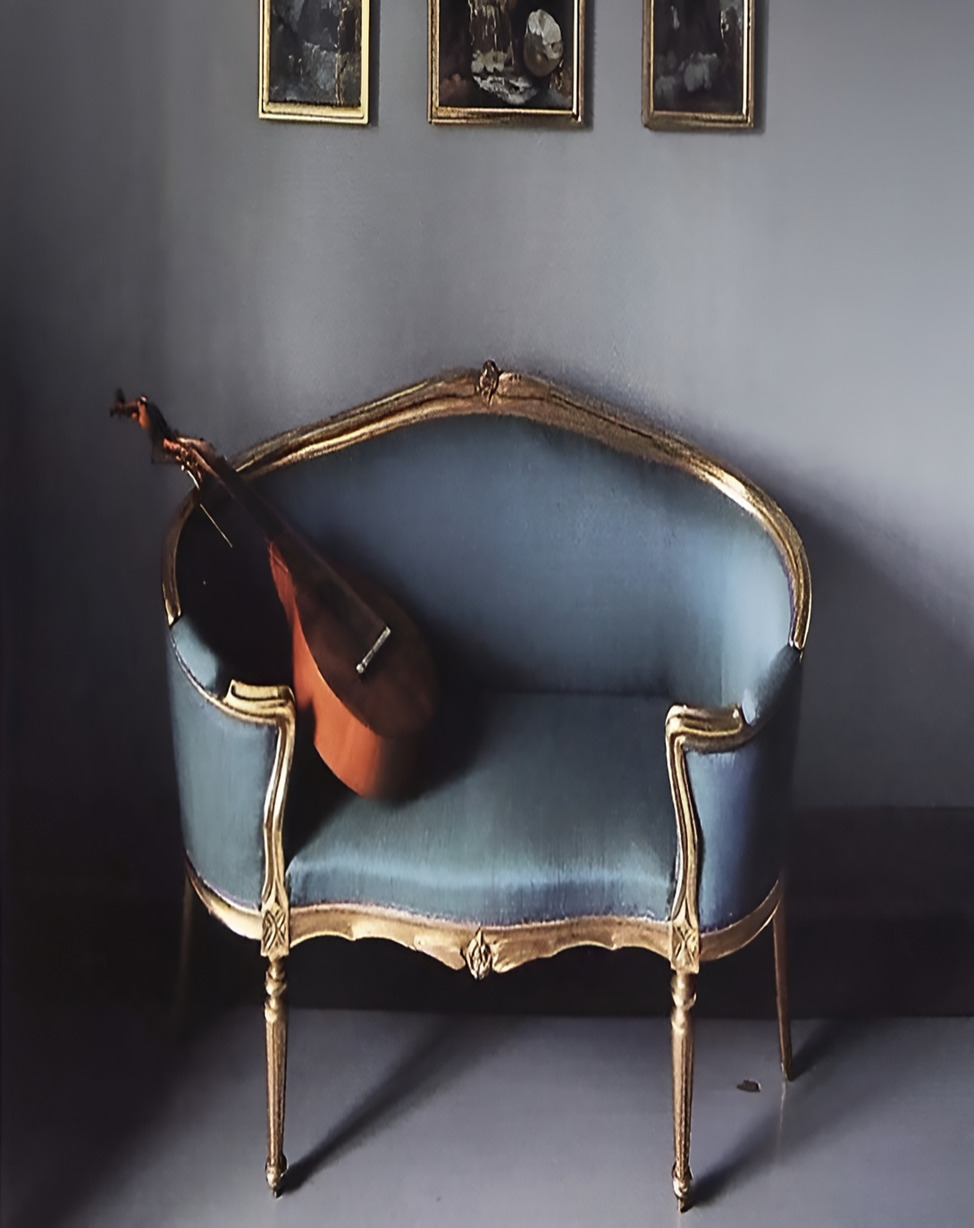 Nadia Silver Leaf Sofa ANGIE HOMES