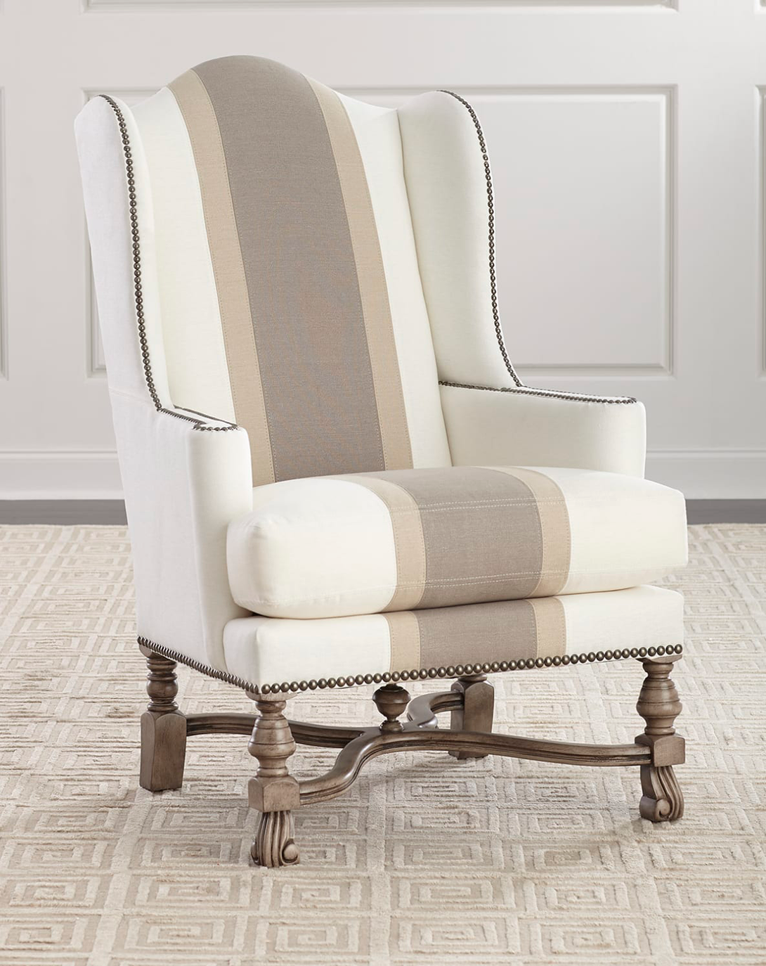 Nahid Beige Sofa Chair ANGIE HOMES