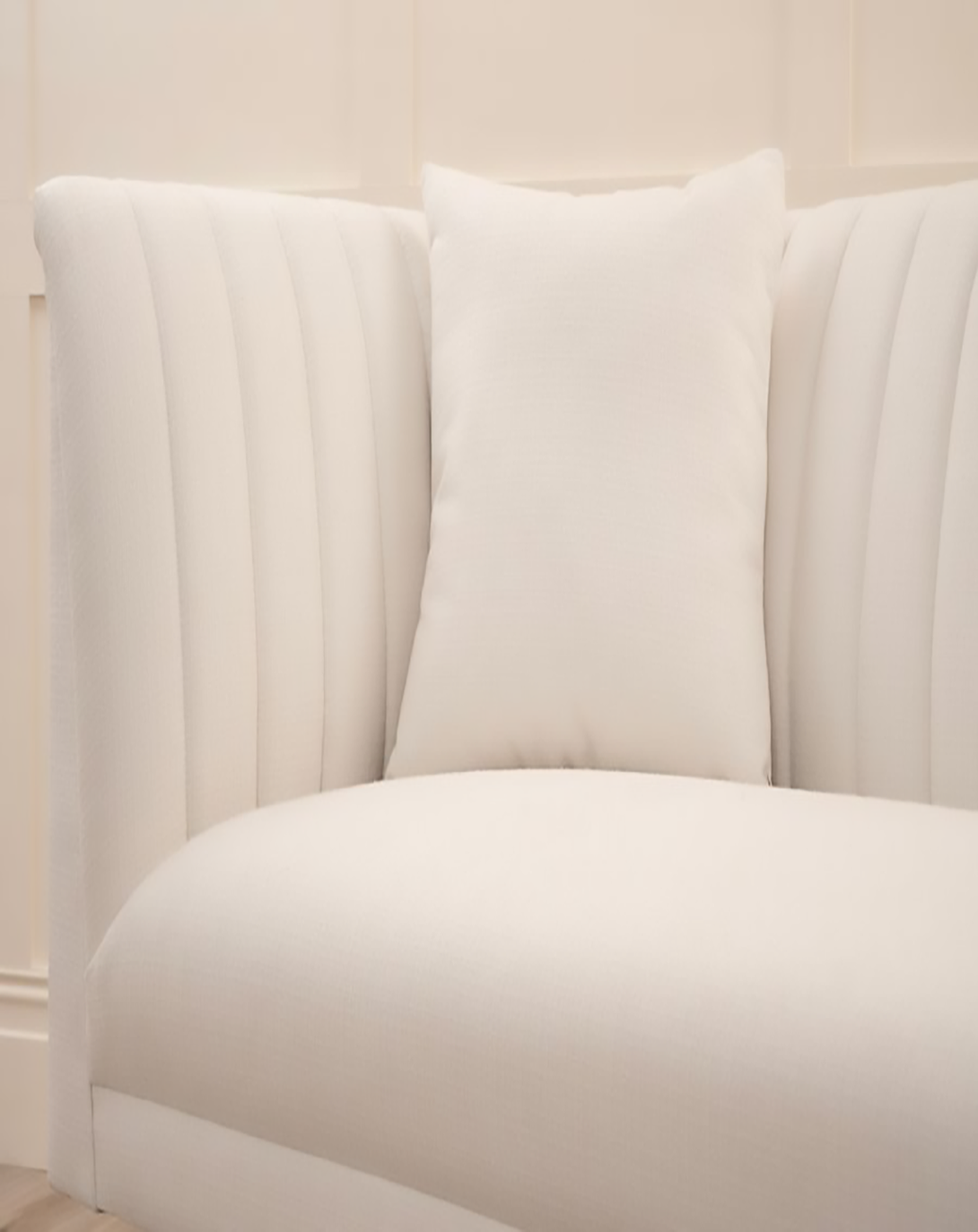 Nash White SOFA | Fabric sofa set ANGIE HOMES