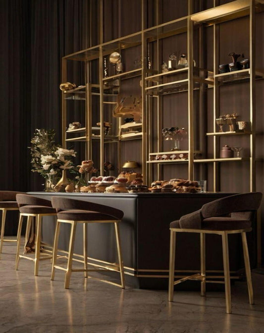 Neon Tap Bar Counter
