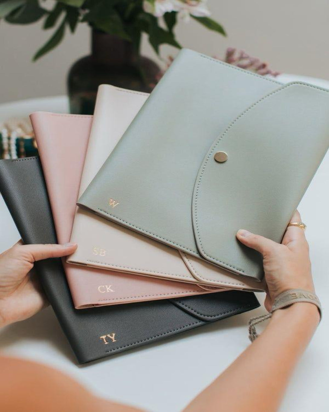 Noble Leather Office File Bag ANGIE HOMES