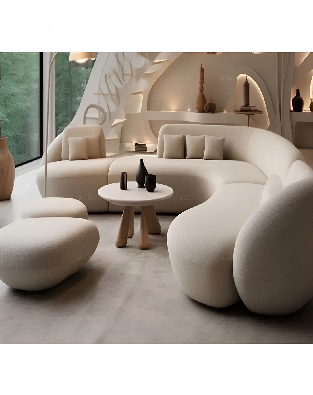 NordicHaven Lounge L-Shaped Sofa ANGIE HOMES