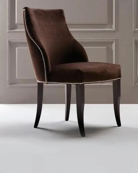 Nyra Brown Fashion Dining Chair ANGIE HOMES