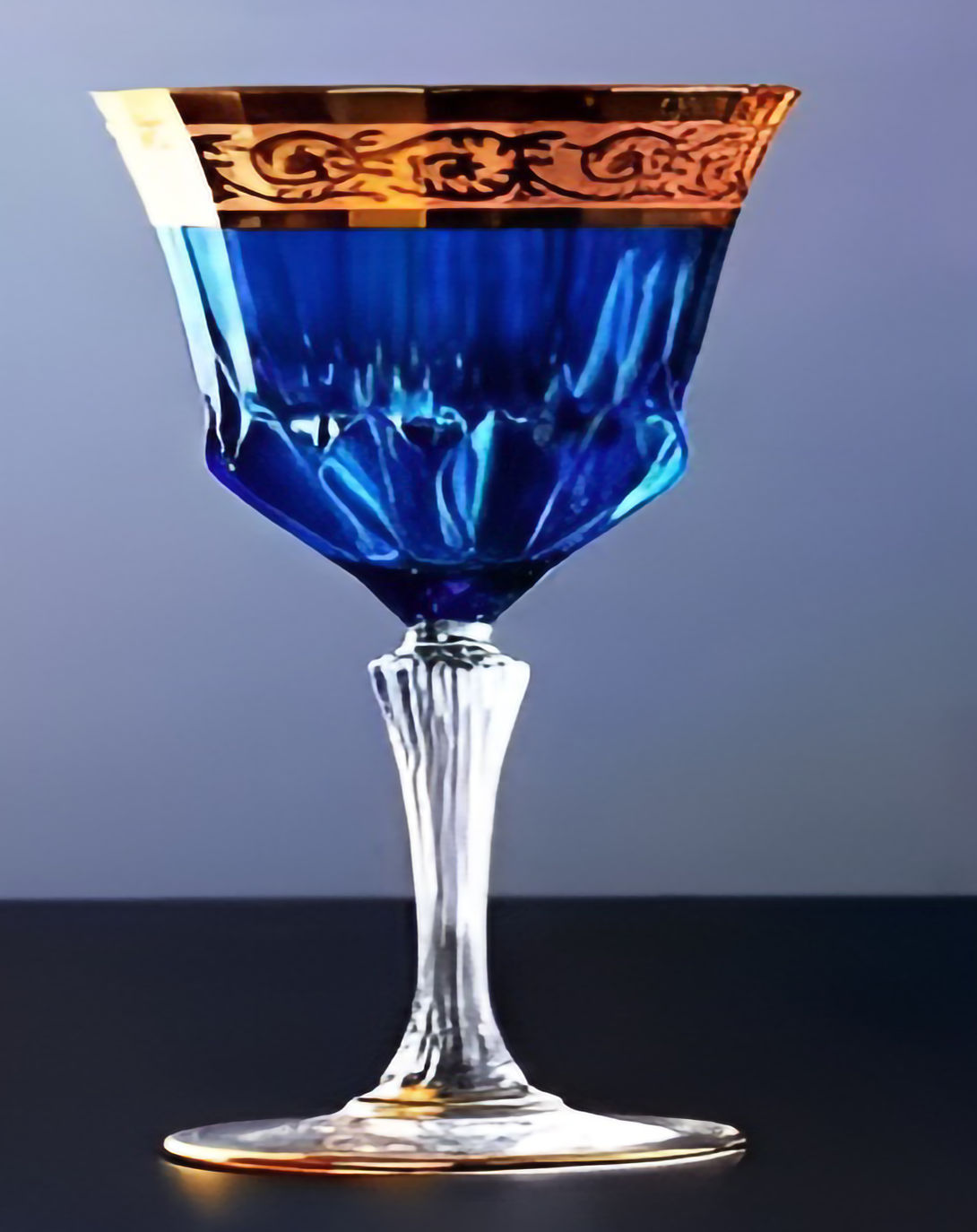 OAKLEY CUT COLOURED GLASS