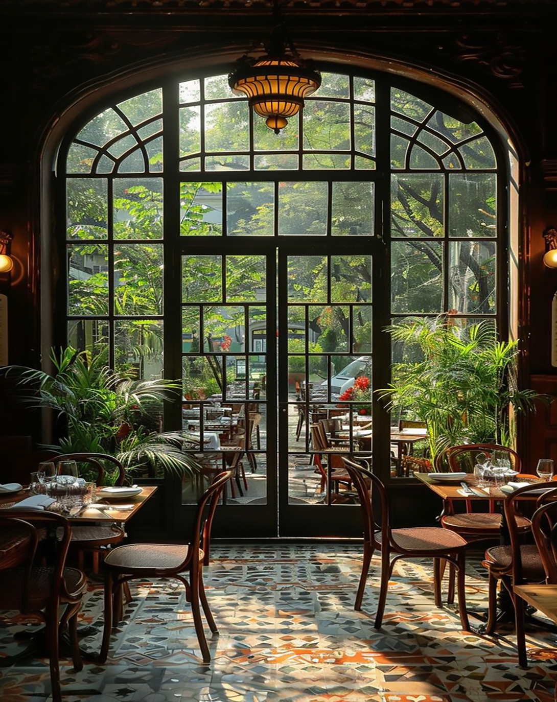 Oak Elegance Round Dining Table ANGIE HOMES