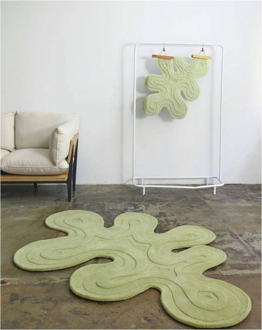 Olive Green Floor Rugs