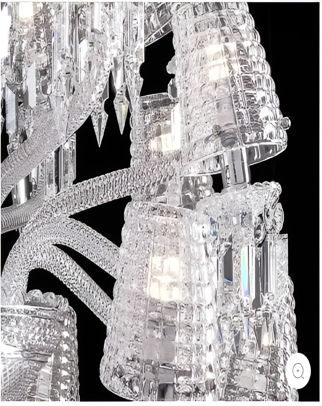 Olivia Classic Crystal Glass Luxury Chandelier Light