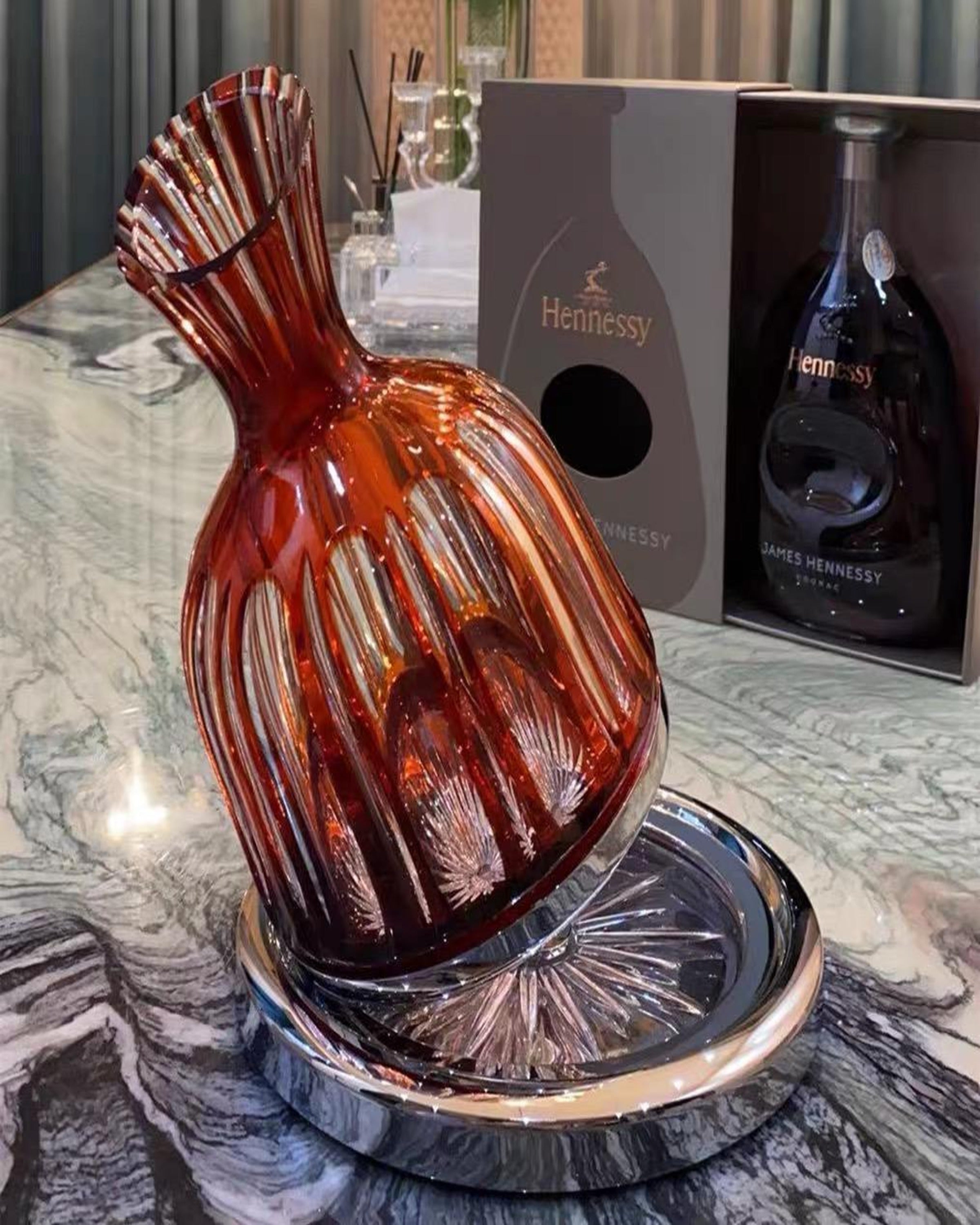 Ornate Wine Decanter ANGIE HOMES