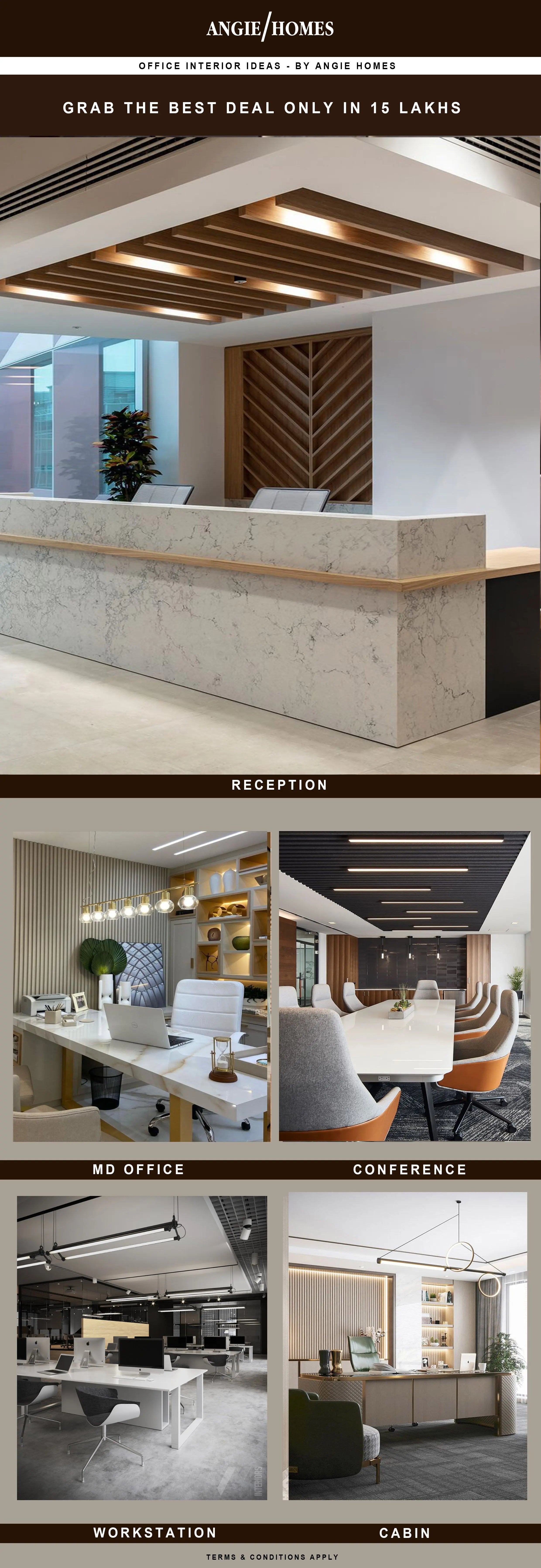 Orso Executive Office Interior Design and Decor – Interior Solutions ...