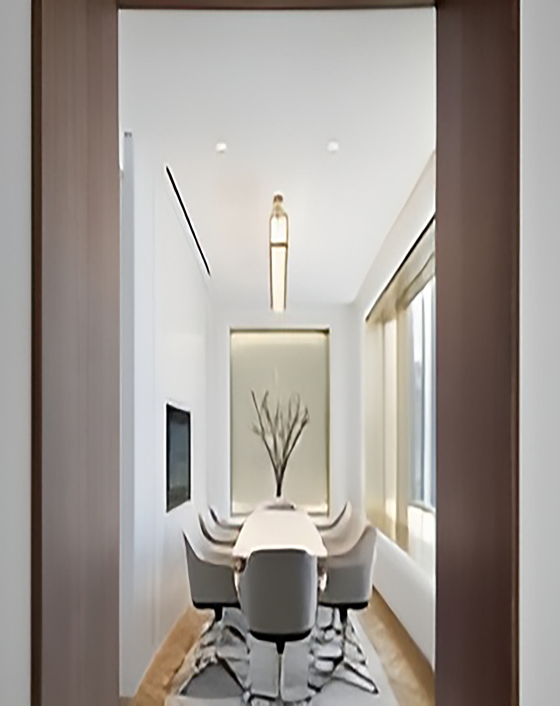 Osva Beige Conference Table | Room And Board Conference Table ANGIE HOMES