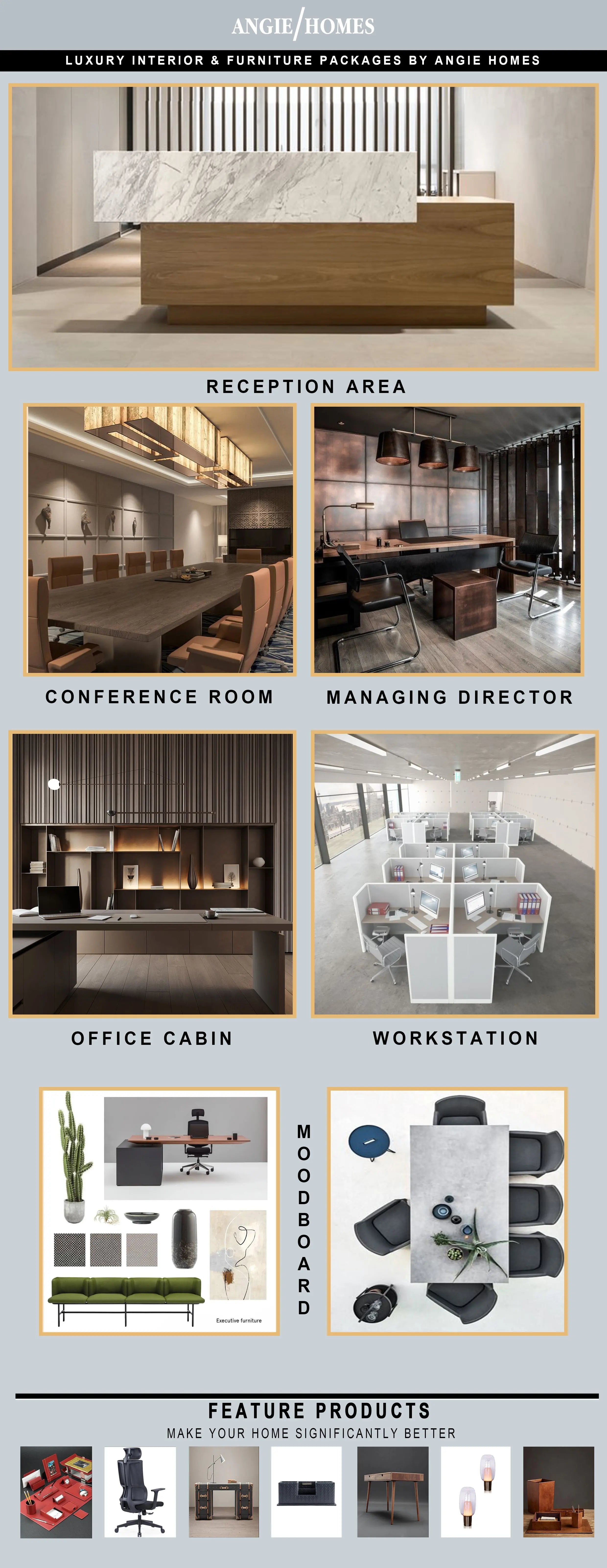 Oxford Small Office Interiors ANGIE HOMES