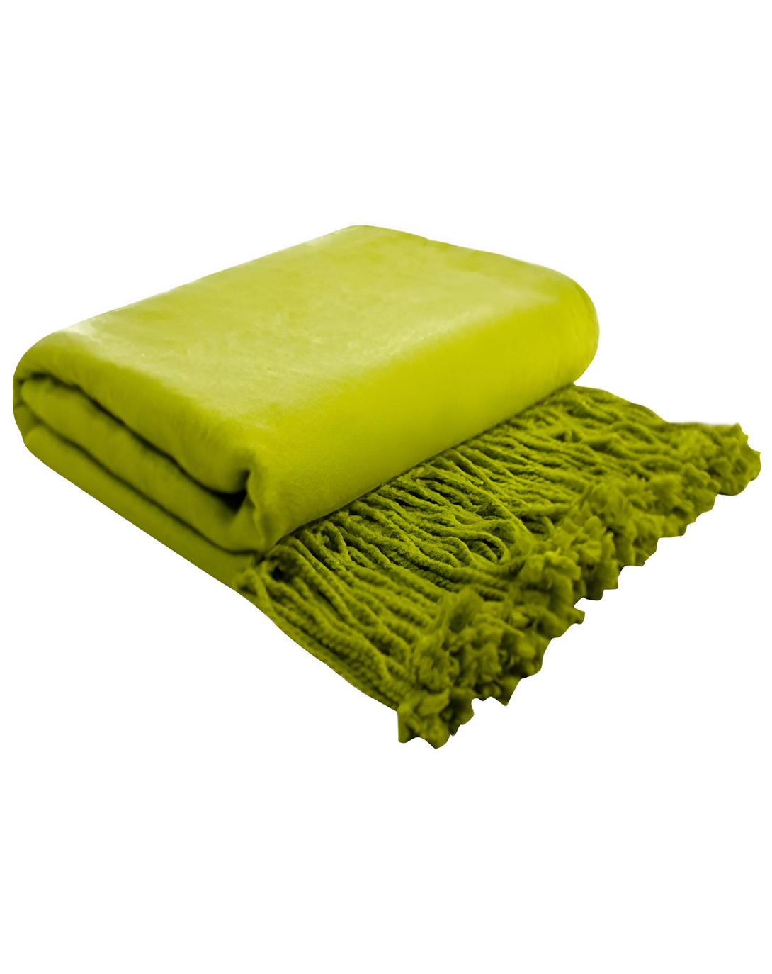 PALLAS LIGHT GREEN THROW & BLANKET