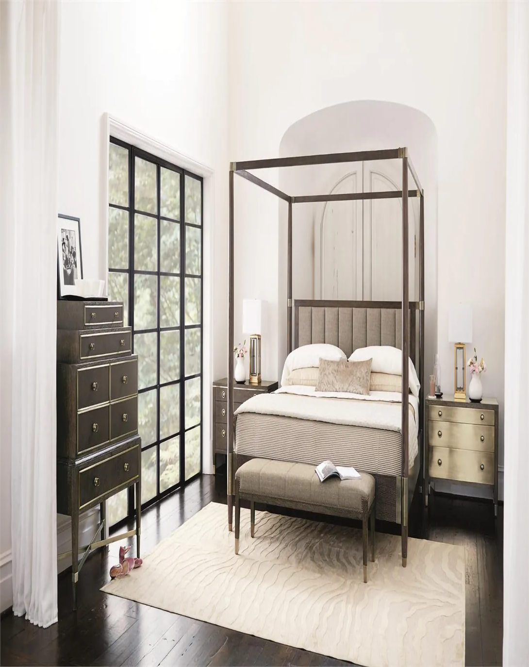 PEARL LUXURY WOODEN BED WITH HEAD BOARD