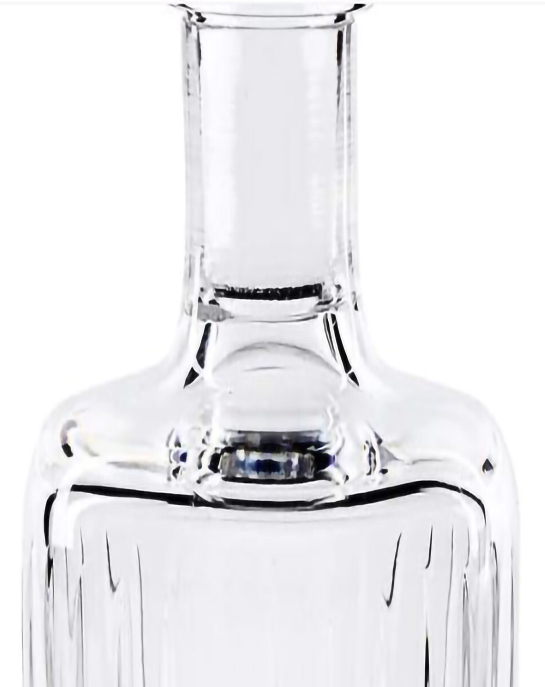 PERIWINKLE SHORT DECANTER ANGIE HOMES