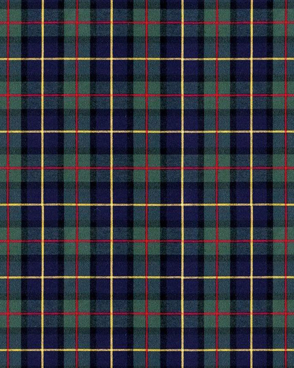 Pewit Green Red & Yellow Plaid Fabric