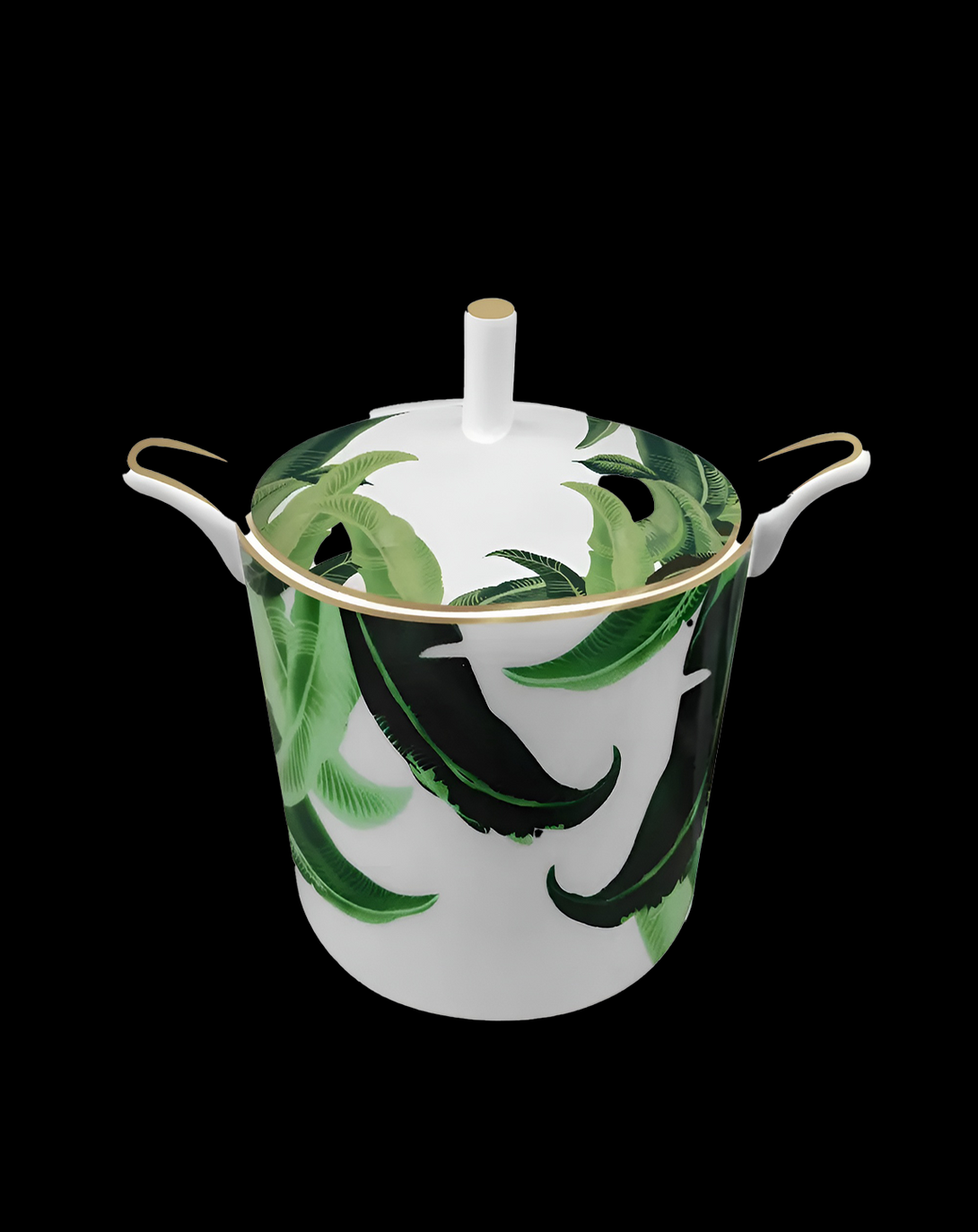 Panama Leaf Design Coffee Mug