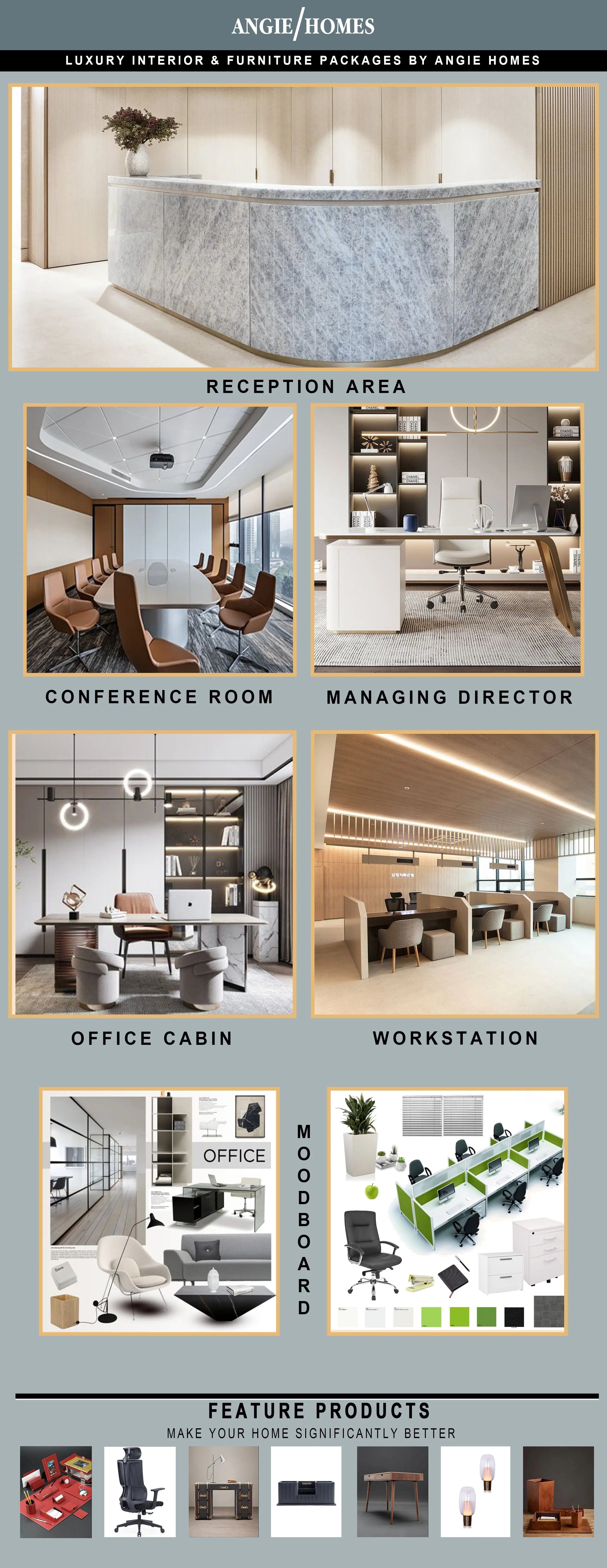 Paras Small Office Interiors ANGIE HOMES