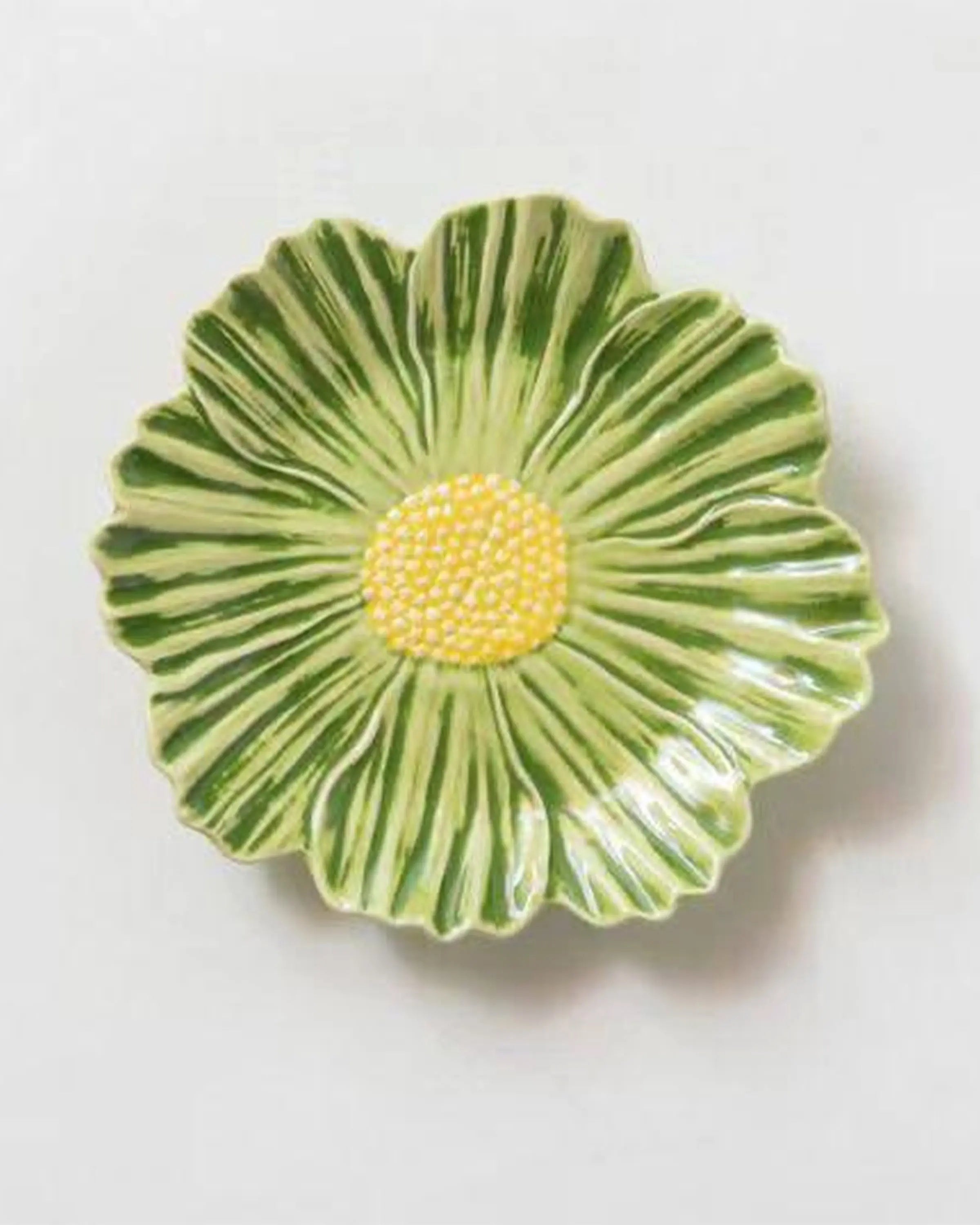 Flower Shape Green Plates Online