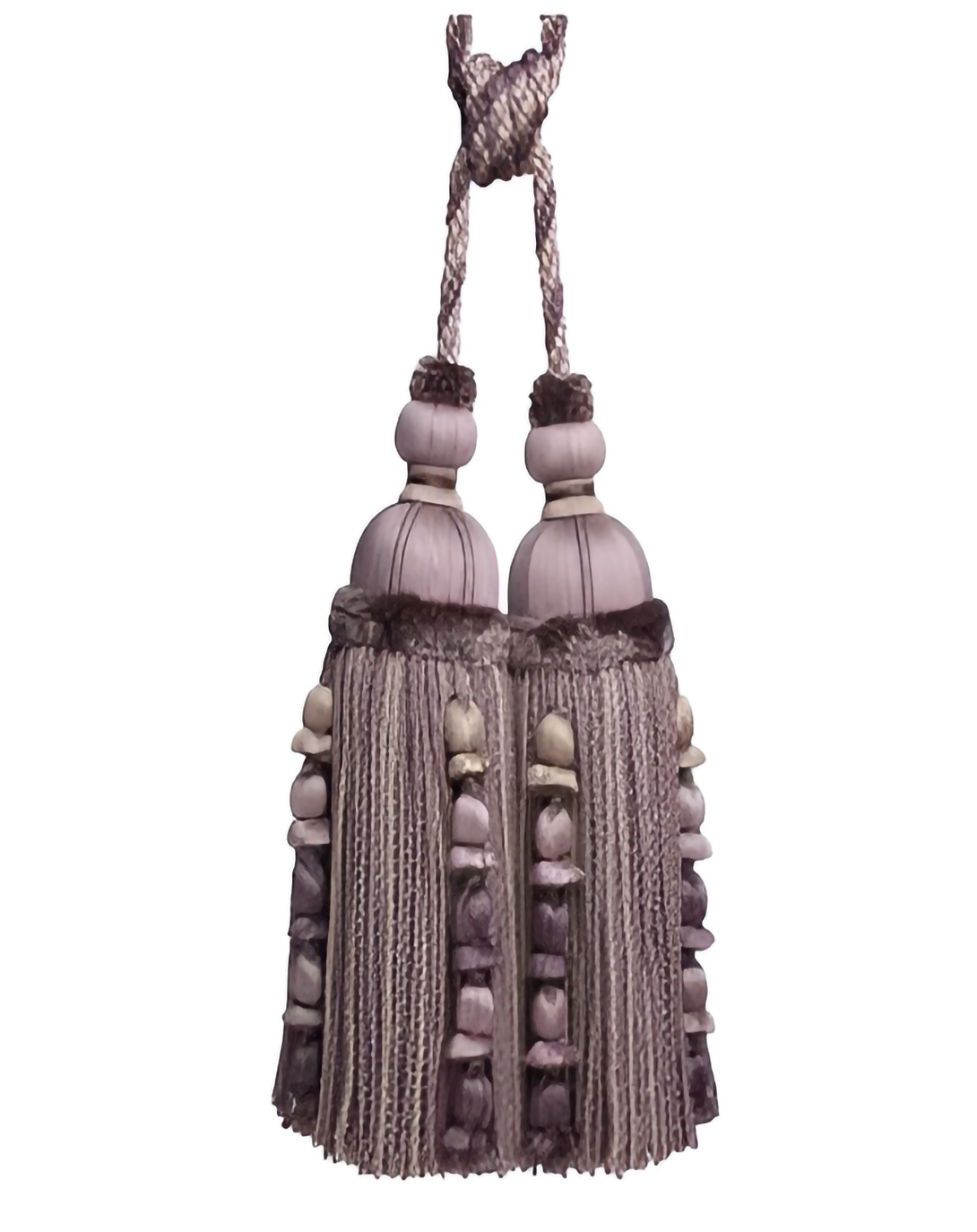 Pattern Polyester Olive Drab Tie Backs