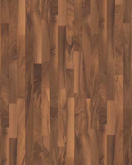 Pergo Walnut, 3-strip Laminated Flooring Pergo