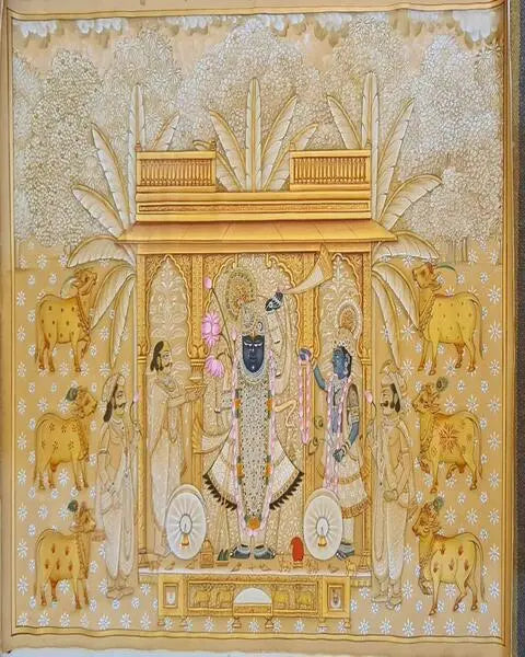Pichwai Paintings Krishna ANGIE KRIPALANI DESIGN - ANGIE HOMES- ANGIES INDIA