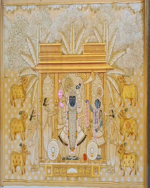 Pichwai Paintings Krishna ANGIE KRIPALANI DESIGN - ANGIE HOMES- ANGIES INDIA