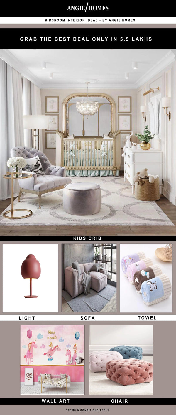 Luxury Nursery Room Interior Design By Angie Kripalani Design – ANGIE HOMES