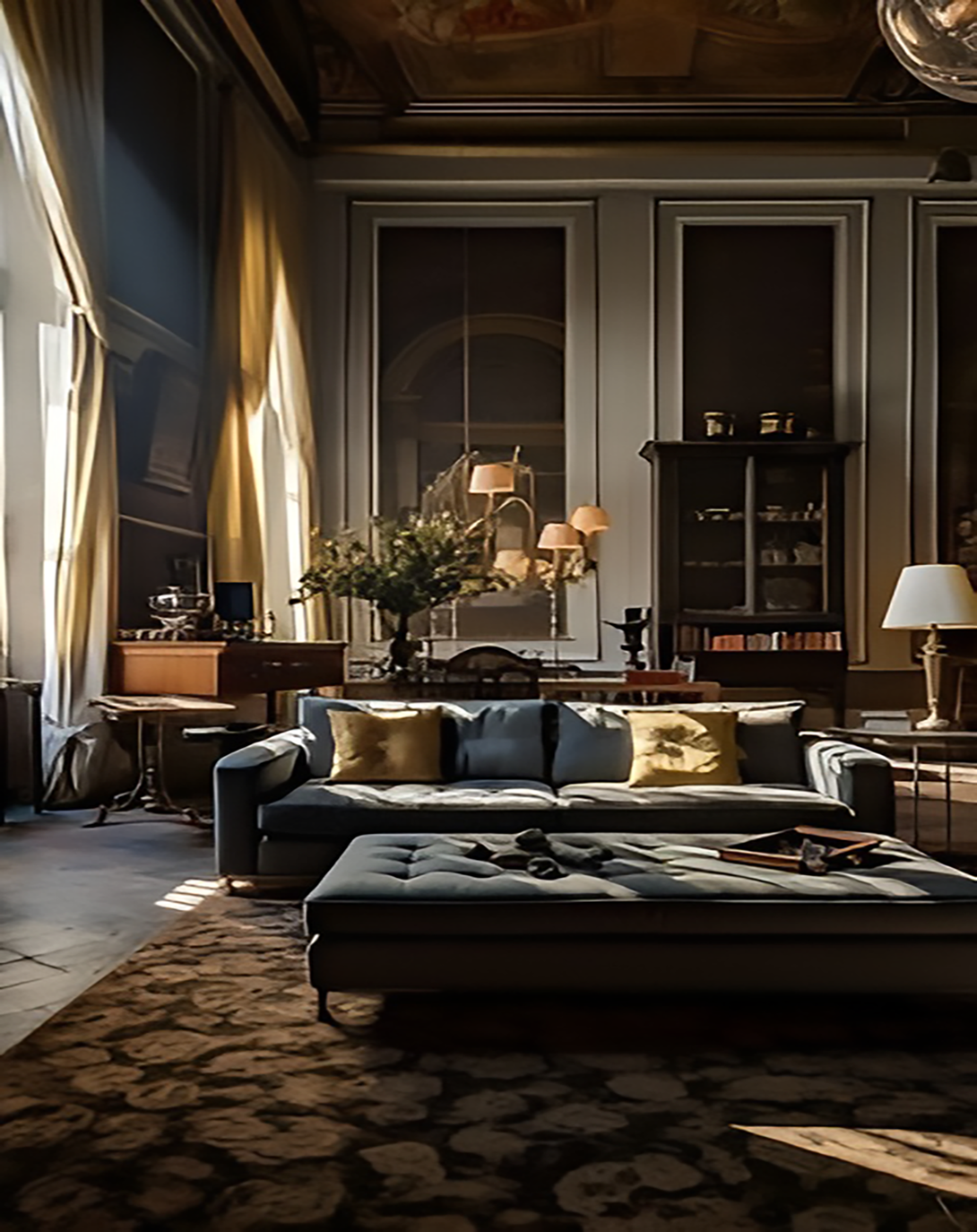 Plush Haven 3-Seater Sofa ANGIE HOMES