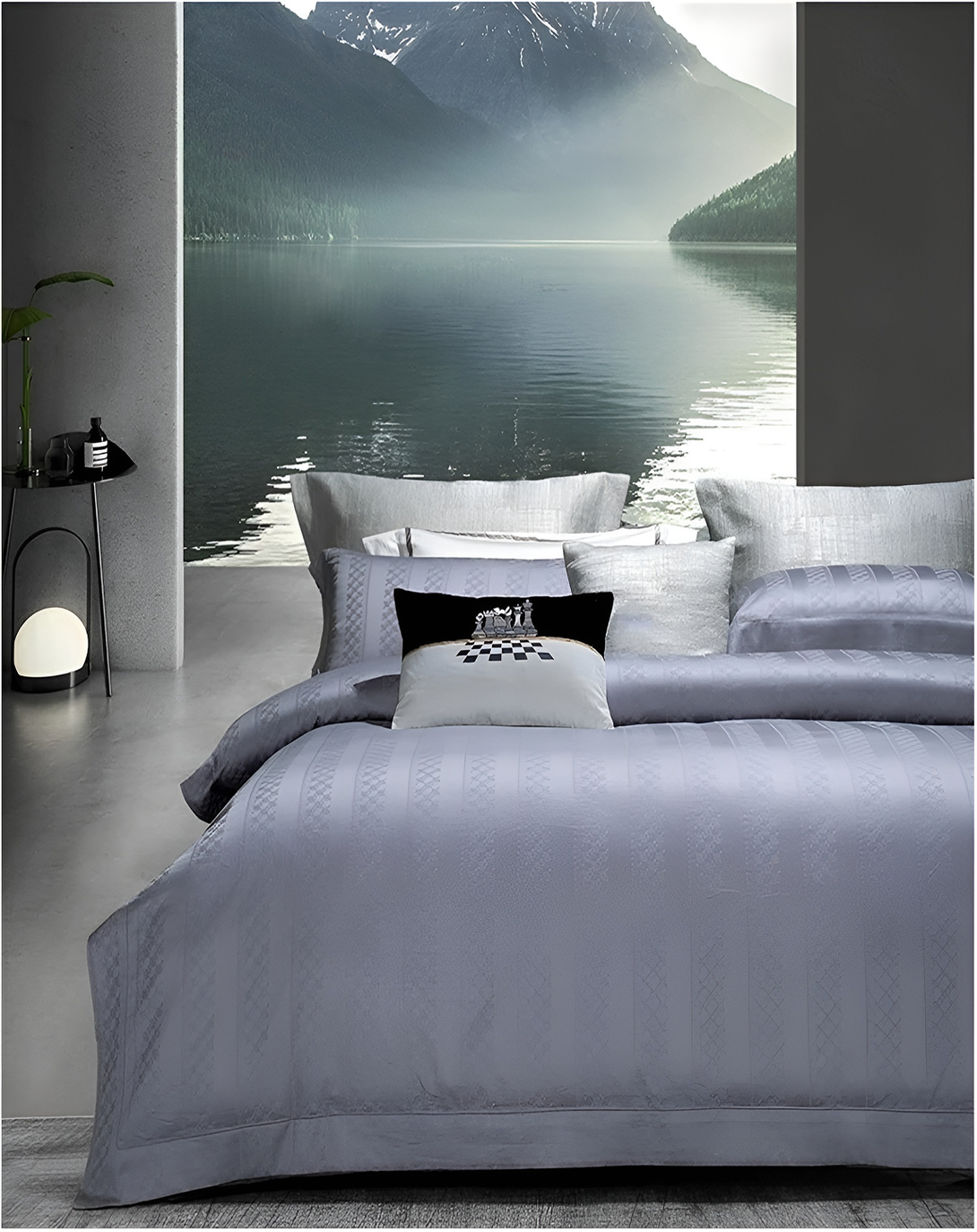 QUITO LINEN BED SET (SET OF 4) ANGIE HOMES